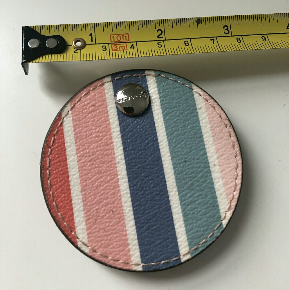 coach mini make up mirror